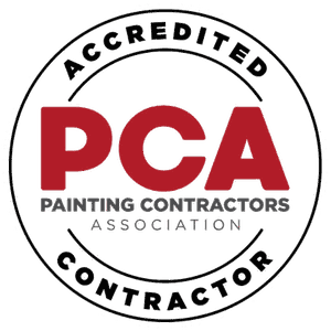 Painting Contractors Association Accredited Contractor badge